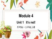 外研3英上 Module 4 Unit 1 PPT课件+教案