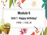 外研3英上 Module 6 Unit 1 PPT课件+教案