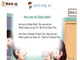 科普版英語四年級(jí)下lesson3第三課時(shí)（課件+素材）