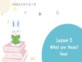 科普版英语四年级下册lesson5第三课时（课件+素材）