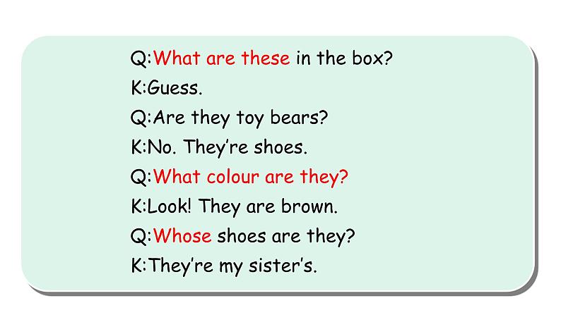 科普版英语四年级下 Lesson6 第一课时第8页