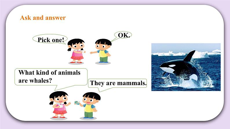 人教版新起点英语六上册Unit 3 Animal world lesson3课件+教案+练习06