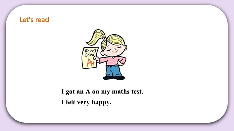 人教版新起点英语六上册Unit 4 Feelings lesson3课件+教案+练习08