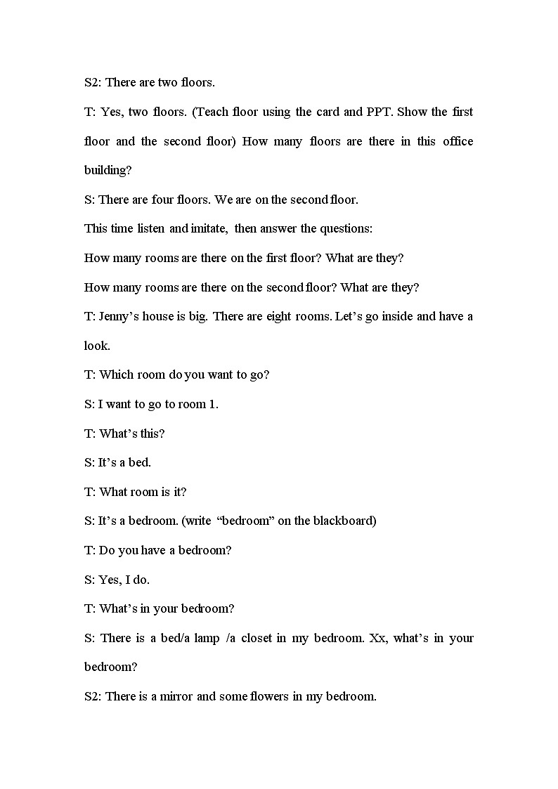 冀教版6英上 Unit 1 Lesson 2 PPT课件+教案03