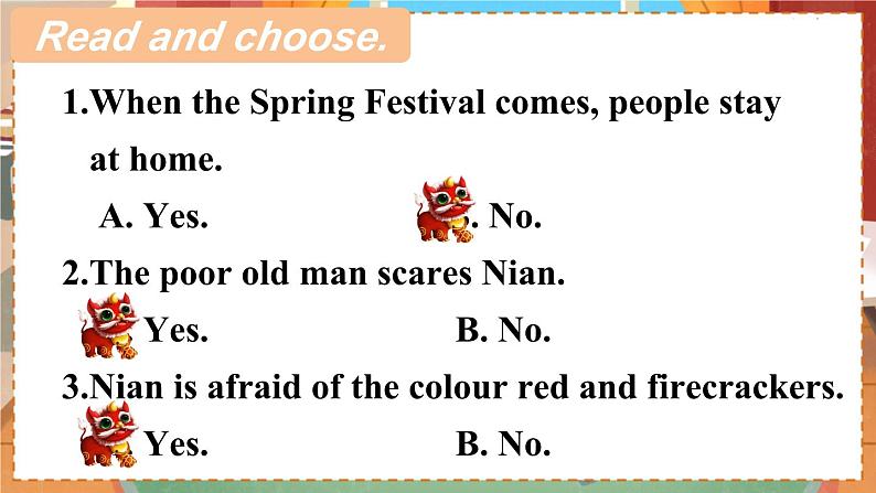 冀教版5英上 Reading for Fun PPT课件06