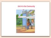 人教版（新起点）二年级英语上册Unit 4 In the Community Lesson 2 课件