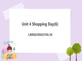 人教版新起点英语五年级上册Unit 4 Shopping Day story time 课件+教案+练习