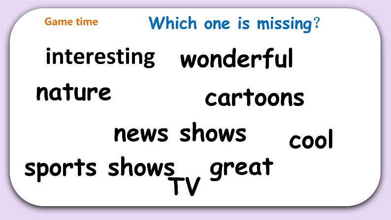 人教版新起点英语五年级上册Unit 5 TV shows lesson3 课件+教案+练习03