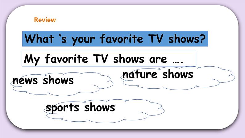 人教版新起点英语五年级上册Unit 5 TV shows lesson3 课件+教案+练习04