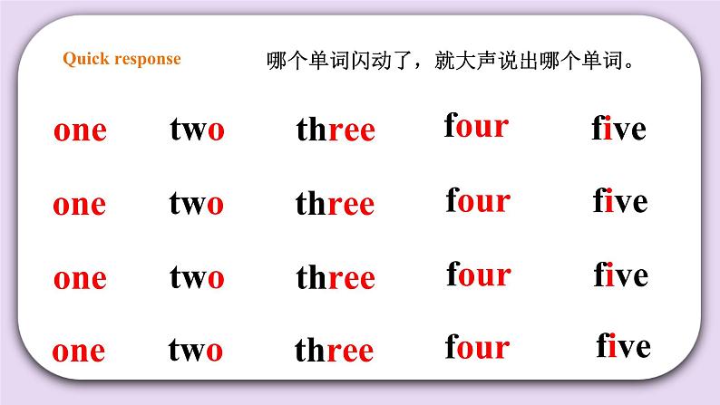 人教版新起点英语一年级上册Unit 4 Numbers Lesson 3 课件+教案+习题+素材04