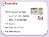 Module 3 Unit  9  Around the city  Period 3课件
