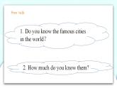 新版-牛津上海版六年级上册     Unit 9 Great cities of the world 第二课时 课件+教案+练习