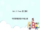 新版-牛津上海版六年级上册     Unit 11 Trees 第三课时 课件+教案+练习