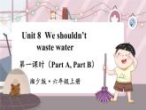 湘少英六上 Unit 8 第一课时（Part A, Part B） PPT课件