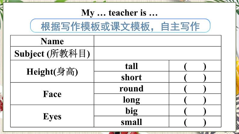 湘少英5上 Unit 1 第三课时（Part E, Part F） PPT课件06