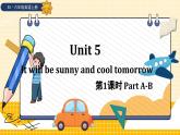 湘少英六上 Unit 5 第一课时（Part A，Part B） PPT课件
