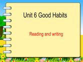Unit 6 Good Habits P4课件PPT