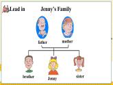 冀教版3英上 Unit 4 Unit4 Lesson 21 Jenny's  Family PPT课件