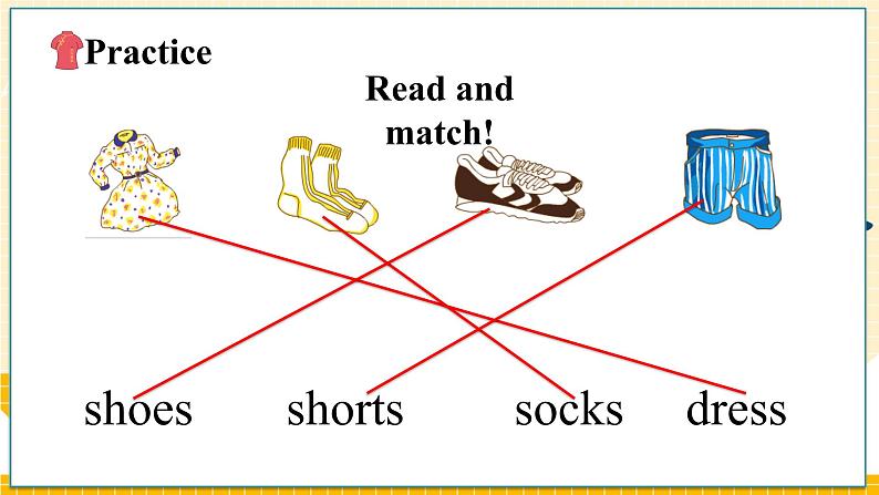 冀教版4英上 Unit 1 Lesson 4 Shoes and Socks PPT课件08