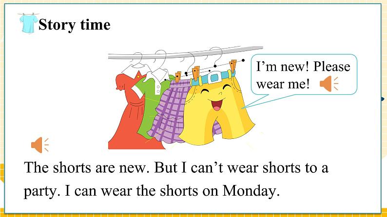 冀教版4英上 Unit 1 Lesson 6 Betty's Clothes PPT课件07