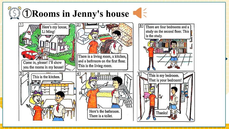 Lesson 2 Jenny 's House第8页