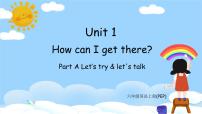 小学Unit 1 How can I get there? Part A课文课件ppt