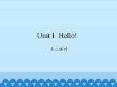 湖南少年儿童出版社小学英语三年级起点三年级上册 Unit 1 Hello!  课件1