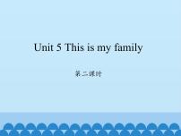 英语三年级上册Unit 5 This is my family评课ppt课件