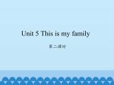 湖南少年儿童出版社小学英语三年级起点三年级上册 Unit 5 This is my family  课件1