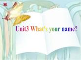 湖南少年儿童出版社小学英语三年级起点三年级上册 Unit 3 What's your name   课件3