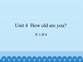 湖南少年儿童出版社小学英语三年级起点三年级上册 Unit 4 How old are you  课件4