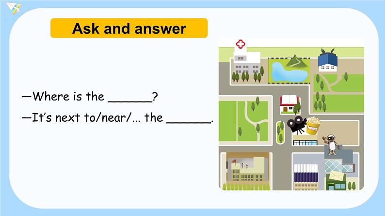 Unit 1 How can I get there  partB Let 's try & Let 's talk  第3页