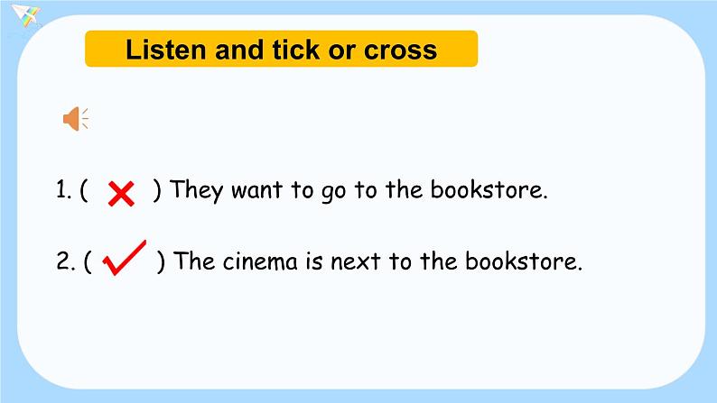Unit 1 How can I get there  partB Let 's try & Let 's talk  第5页