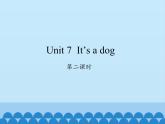 湖南少年儿童出版社小学英语三年级起点三年级上册 Unit 7 It's a dog   课件2