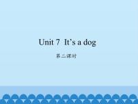 小学英语湘少版三年级上册Unit 7 it's a dog示范课ppt课件