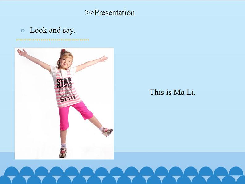 湘少版英语四年级上Unit 1 Nice to meet you!   课件04