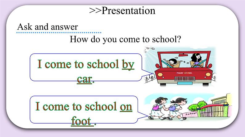 Module 1 Unit 2  Going to school  Period 1课件06