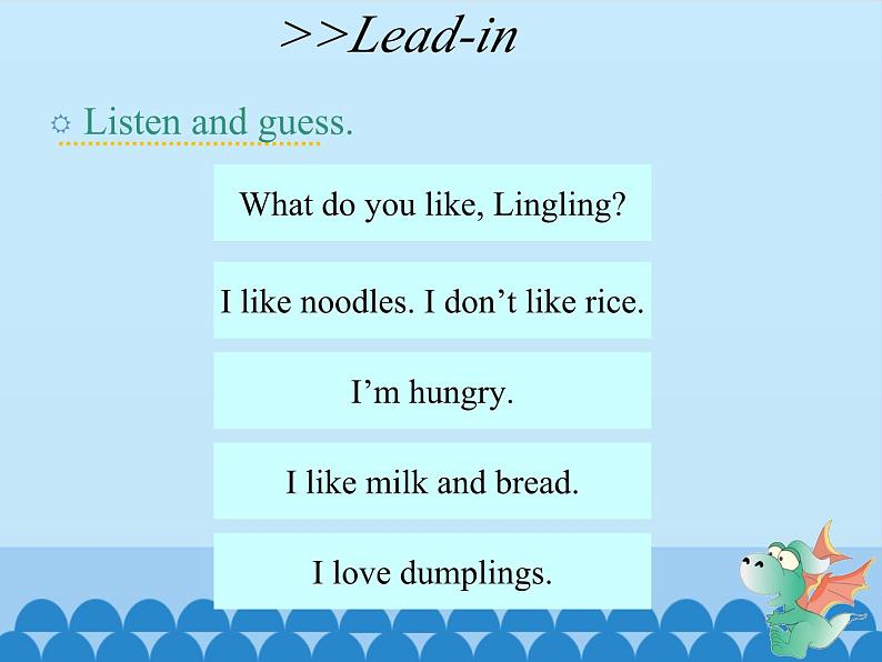 湘少版英语四年级上 册   Unit 5 I like noodles    课件103