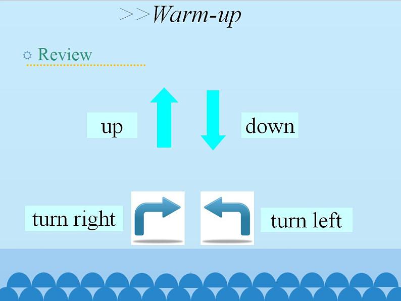 湘少版英语四年级上 册   Unit 6 Turn right!   课件102