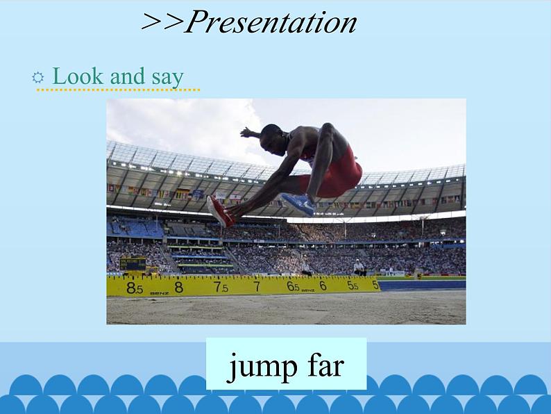 湖南少年儿童出版社小学英语三年级起点四年级上册  Unit 12 Peter can jump high  课件06