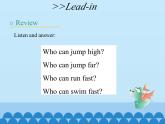湖南少年兒童出版社小學(xué)英語三年級(jí)起點(diǎn)四年級(jí)上冊(cè)  Unit 12 Peter can jump high  課件1