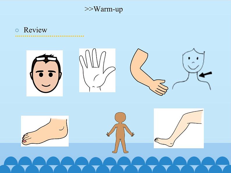 湖南少年儿童出版社小学英语三年级起点三年级上册 Unit 10 Touch your head   课件104