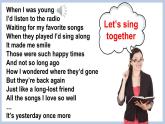 Unit 4 Grammar time & Fun time（课件+素材）译林版（三起）英语六年级上册