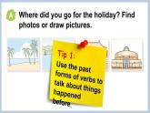 Project 1 A holiday album （課件）譯林版（三起）英語六年級上冊