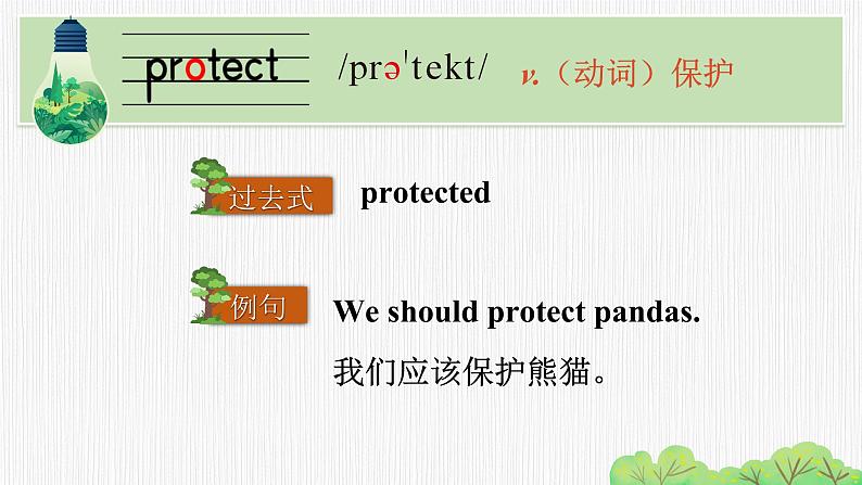 Unit 7 Protect the Earth单词讲解（课件+素材）译林版（三起）英语六年级上册02