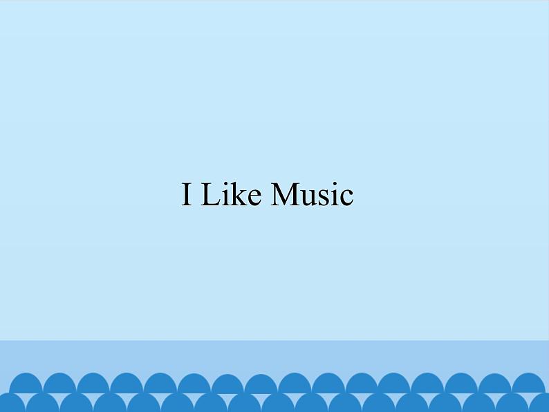 教科版（EEC）四年级英语上册 Unit 4  I Like Music    课件01