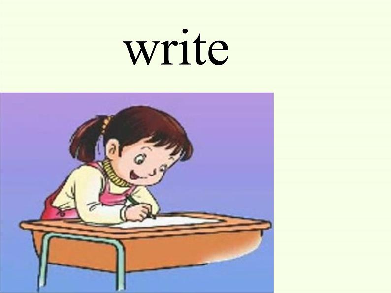 湖南少年儿童出版社小学英语三年级起点四年级下册 Unit 4 Can you write in English   课件03