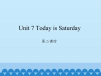 湘少版四年级下册Unit 7 Today is Saturday.课文ppt课件