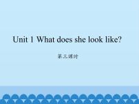 小学英语湘少版五年级上册Unit 1 What does she look like?评课ppt课件