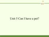 湖南少年兒童出版社小學(xué)英語三年級起點五年級上冊 Unit 5 Can I have a pet   課件1